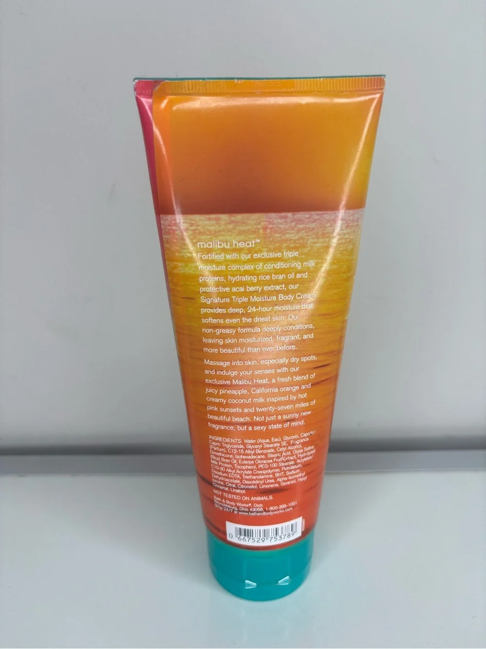 Bath & Body Works Malibu Heat Body Cream - Retired Scent